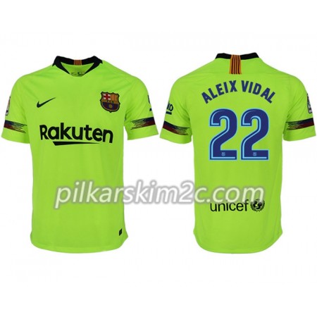 Koszulka FC Barcelona ALEIX VIDAL 22 Precz 2018-2019 - Koszulki Piłkarskie